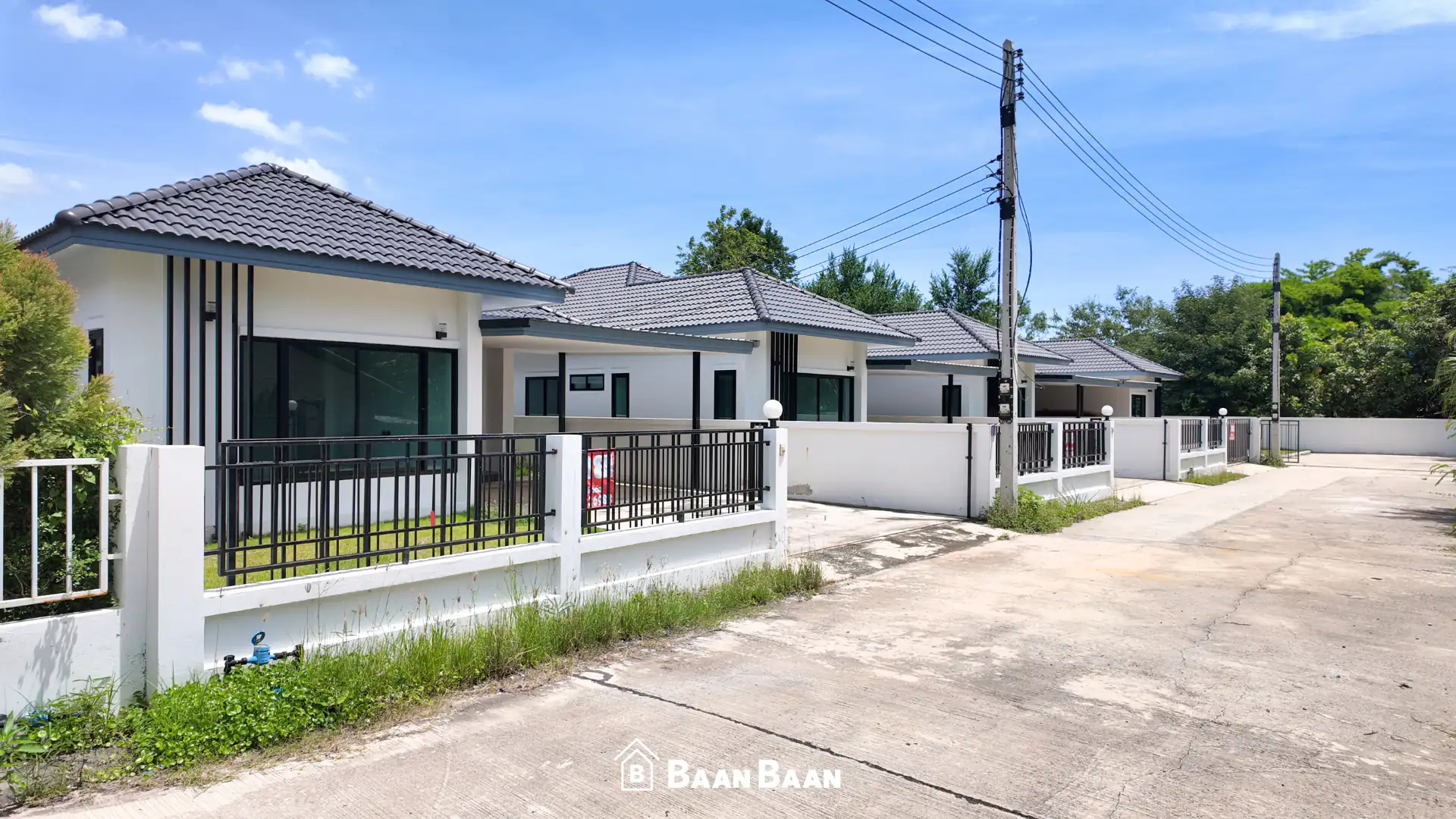 บ้านเดี่ยวชั้นเดียว เนื้อที่ 56 ตารางวา 3 ห้องนอน ทำเลบ้านโพธิ์ จอหอ โคราช รูปที่ 3
