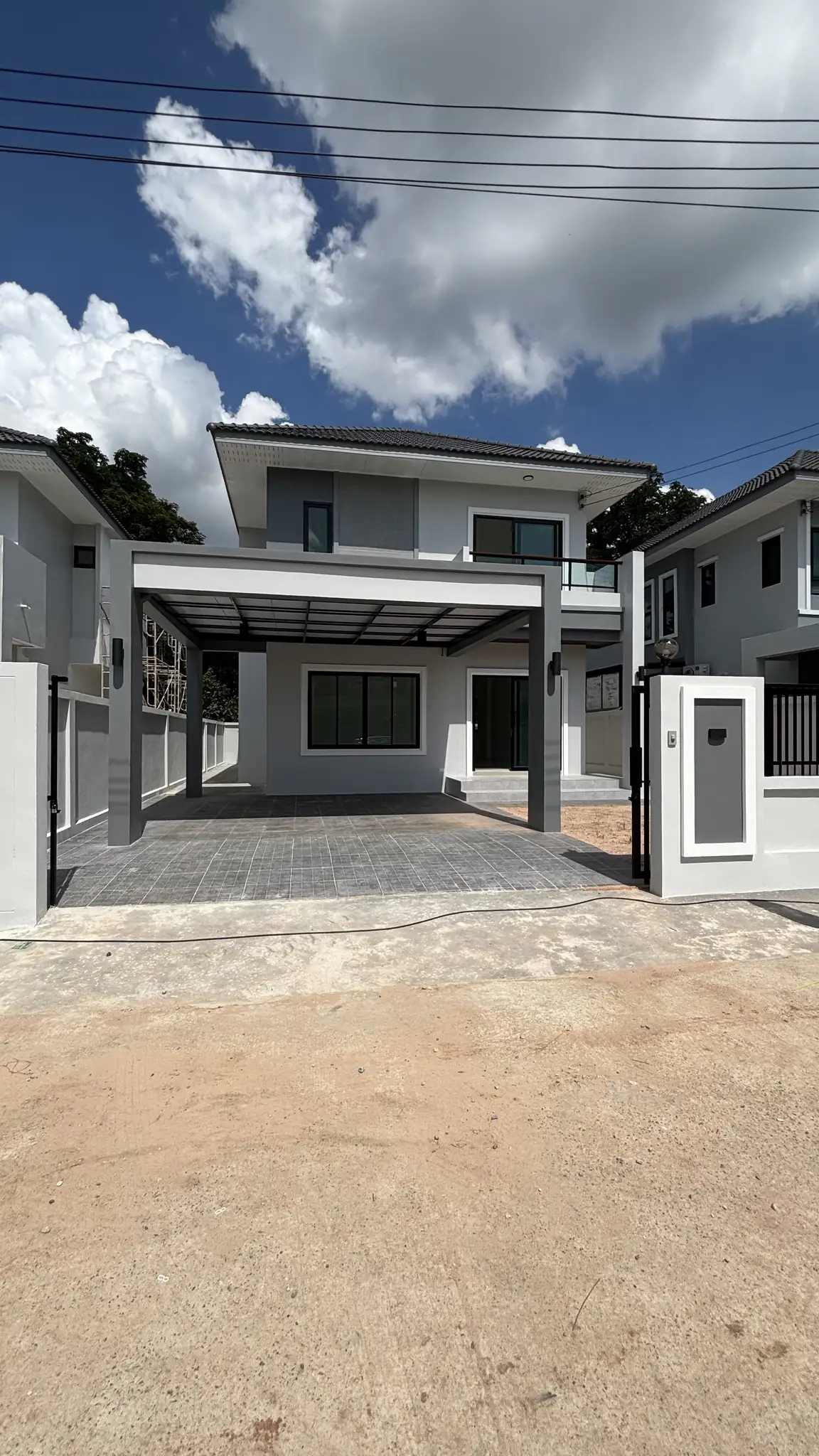 บ้าน 2 ชั้น เนื้อที่ 61 ตารางวา 4 ห้องนอน โครงการเดอะเซน ใกล้สนาม 80 พรรษา รูปที่ 4