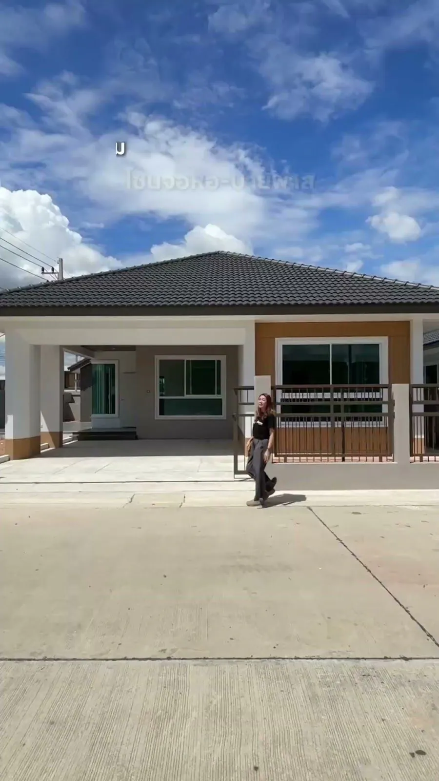 บ้านชั้นเดียว 71 ตารางเมตร 3 ห้องนอน 2 ห้องน้ำ โครงการพรีเว่ (Serie O) รูปที่ 1